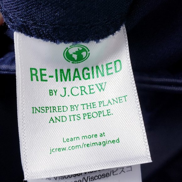 J. Crew Navy Wide Leg Pants - Picture 7 of 10